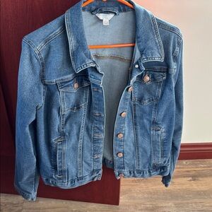 Time and Tru Dark Blue Denim Jacket